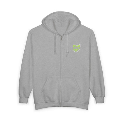 Adult Unisex Realize Possibility Support Independence Graphic Full-Zip Sweatshirt