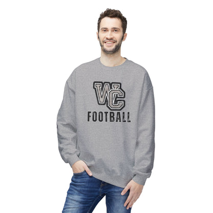 Adult Unisex Vintage Distressed Westerville Central Football Graphic Soft Style Sweatshirt