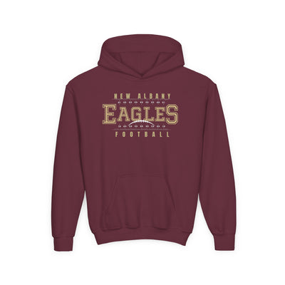 Youth New Albany Football Defend the Field Graphic Hoodie