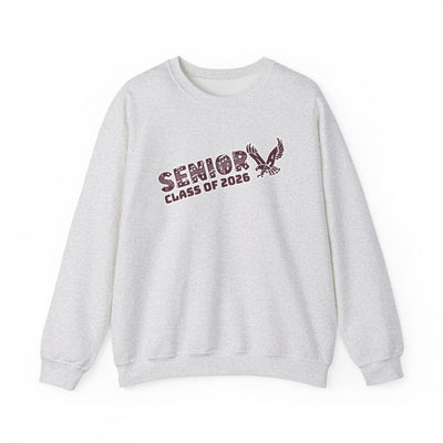 Adult Unisex Class of 2026 Band Eagle Senior Graphic Sweatshirt
