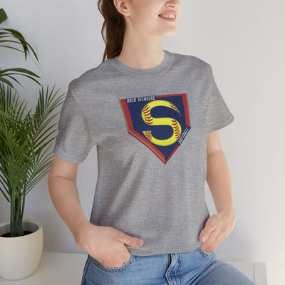 Adult Unisex Stingers Softball Logo Graphic Short Sleeve Bella + Canvas Soft Tee