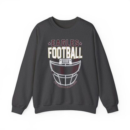 Adult Unisex Eagles White Hype Helmet Graphic Sweatshirt