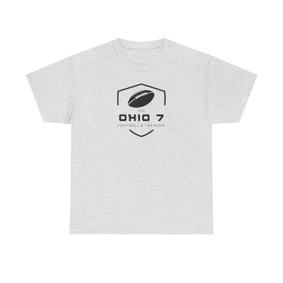 Adult Unisex The Ohio 7 Black Logo Short Sleeve Gildan Heavy Tee