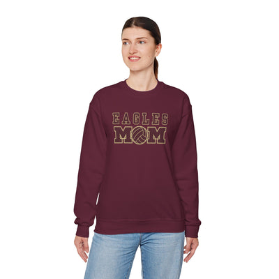 Adult Unisex Eagles Water Polo Mom Graphic Sweatshirt