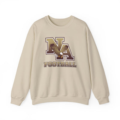 Adult Unisex New Albany Ombre Eagle Logo Graphic Sweatshirt