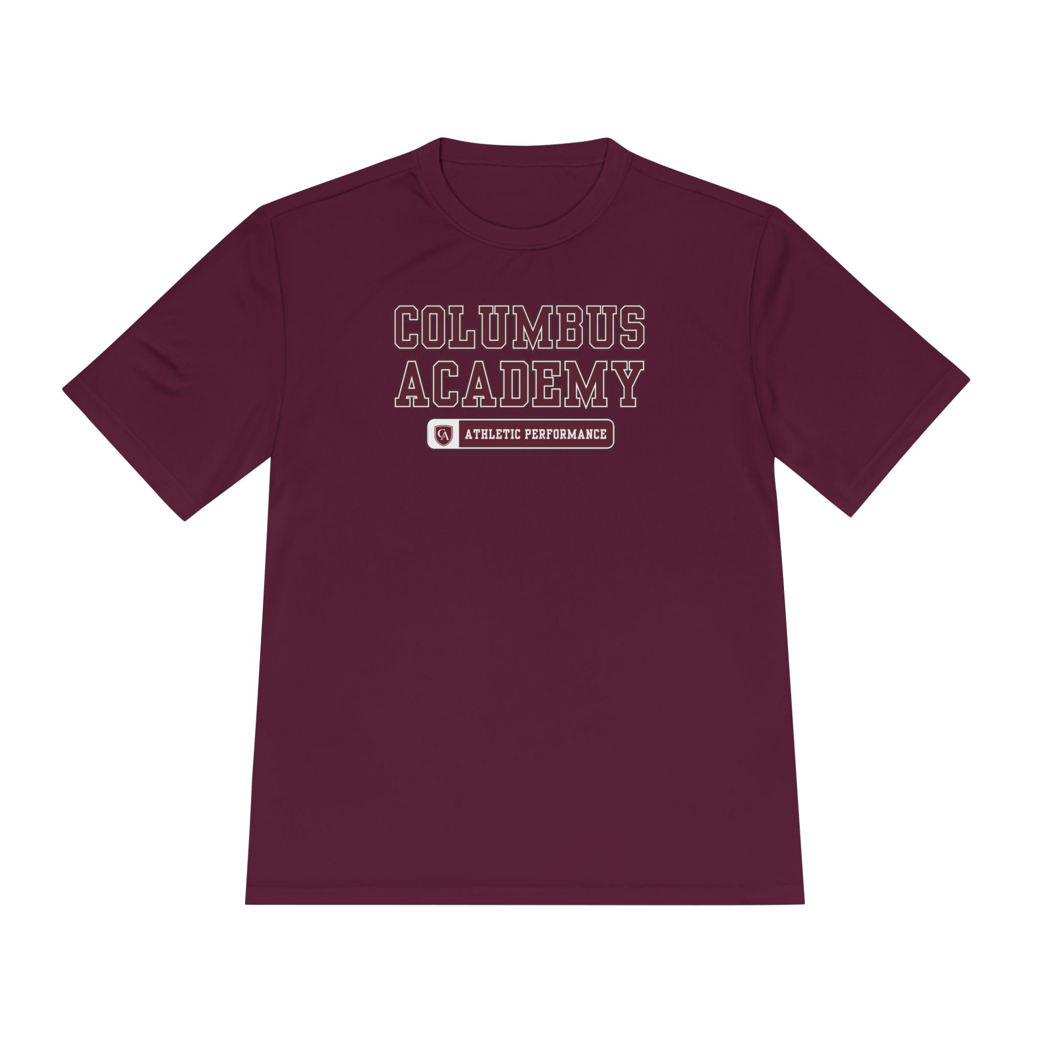 Adult Unisex Columbus Academy Athletic Performance Graphic Sport-Tek Competitor Performance Tee