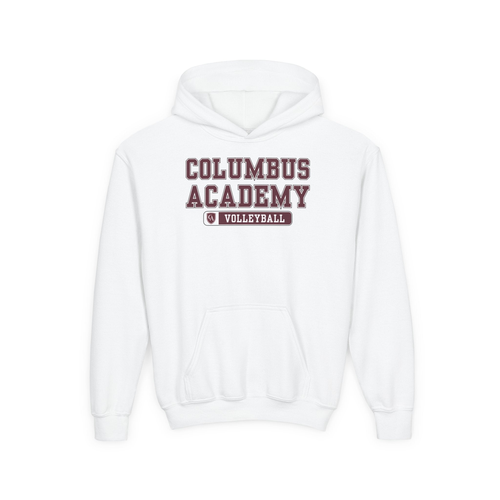Youth Columbus Academy Volleyball Graphic Hoodie