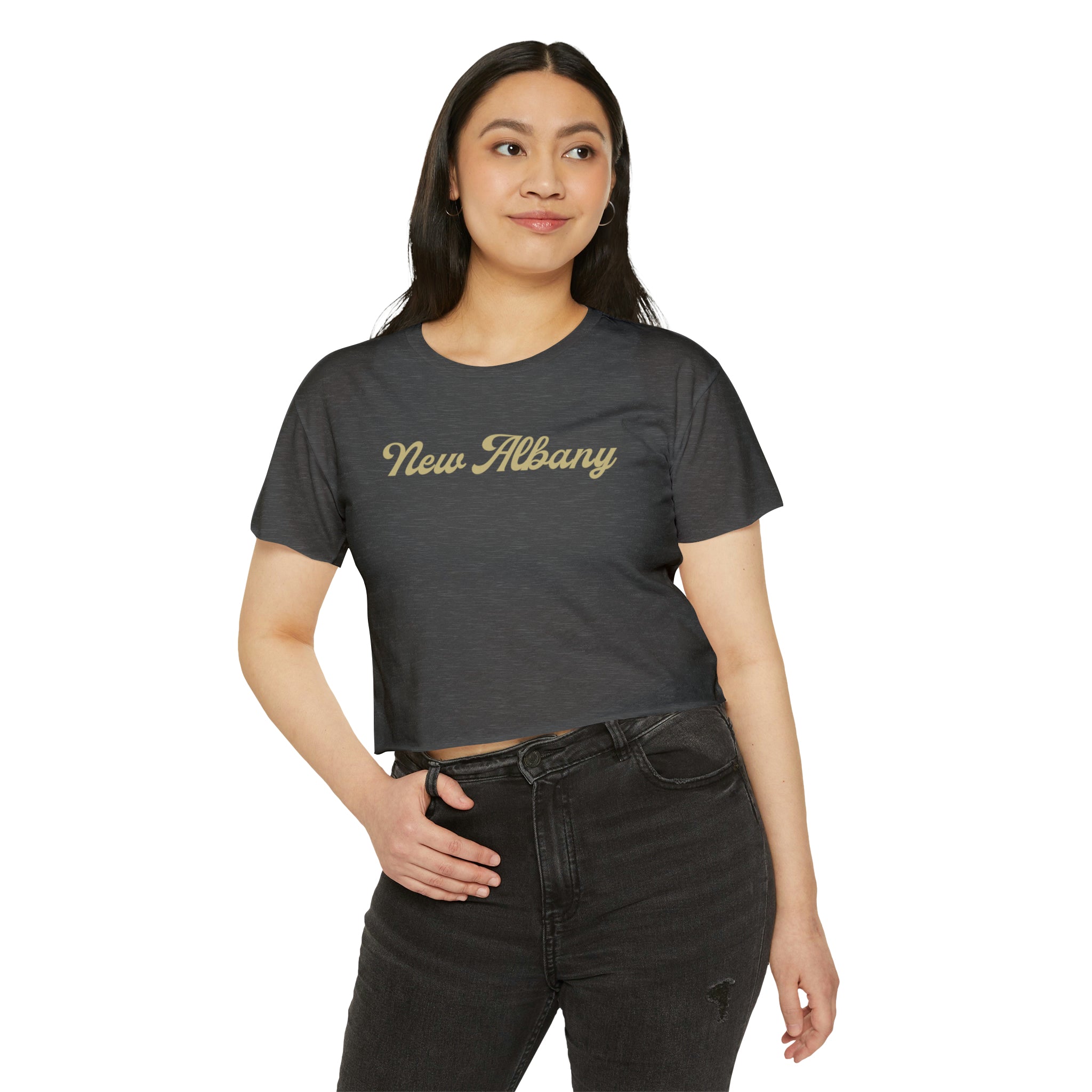 Women's City Pride Festival Crop Tee - New Albany