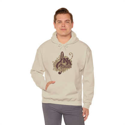 Adult Unisex Floral Medley Choirs Graphic Hoodie