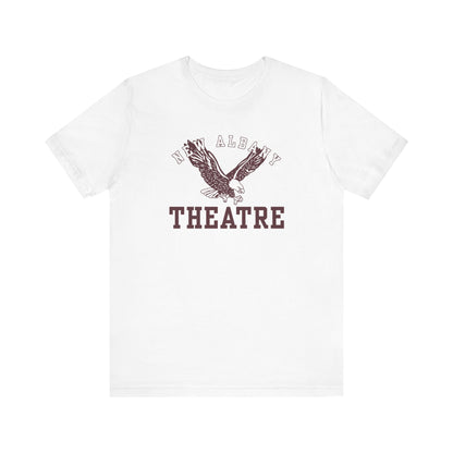 Adult Unisex Flying Theatre Eagle Graphic Short Sleeve Soft Tee