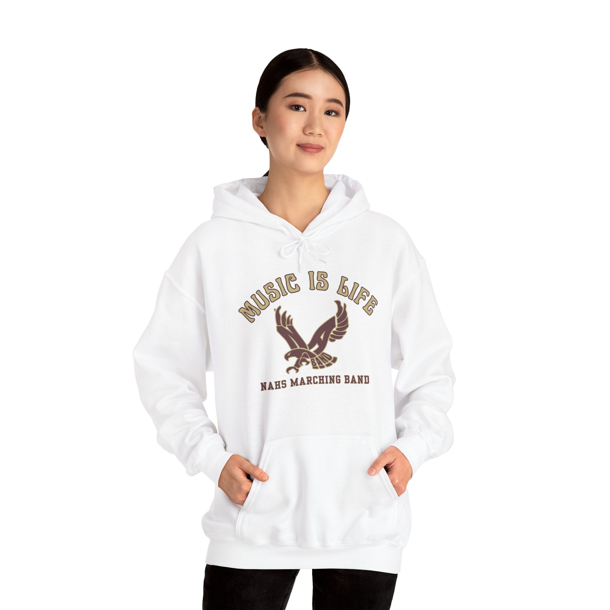 Adult Unisex NAHS Music is Life Graphic Hoodie