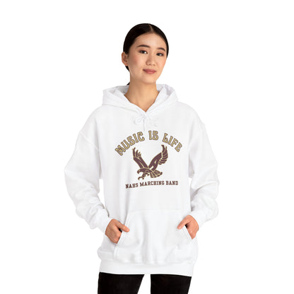 Adult Unisex NAHS Music is Life Graphic Hoodie