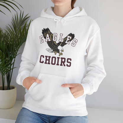 Adult Unisex Flying Choirs Eagle Graphic Hoodie