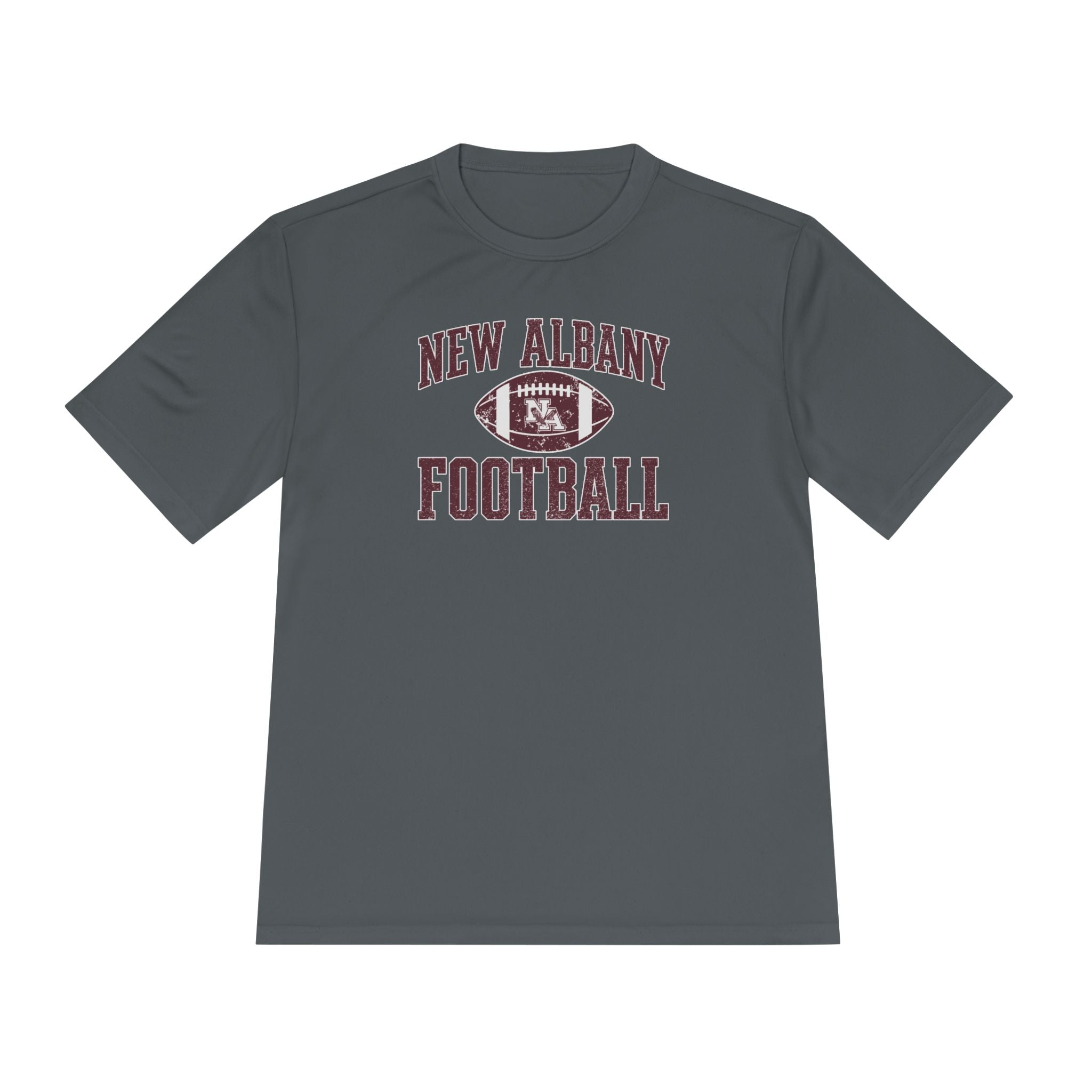 Adult Unisex New Albany Football Pride Graphic Sport-Tek Competitor Performance Tee