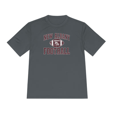 Adult Unisex New Albany Football Pride Graphic Sport-Tek Competitor Performance Tee