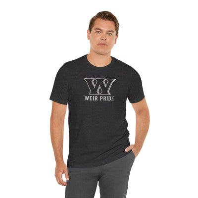 Adult Unisex Weir Pride Vintage Distressed Graphic Short Sleeve Bella + Canvas Soft Tee