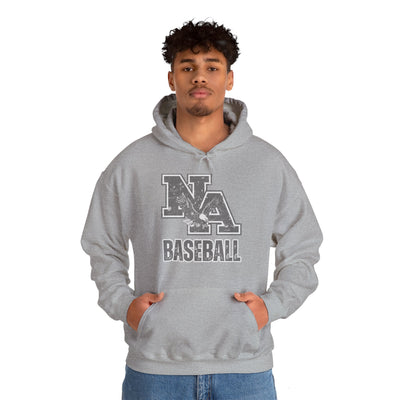 Adult Unisex Vintage Faded Logo Baseball Graphic Hoodie