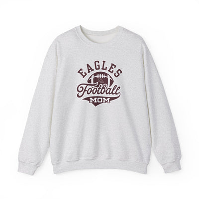 Adult Unisex Eagles Spirit Script Football Mom Graphic Sweatshirt