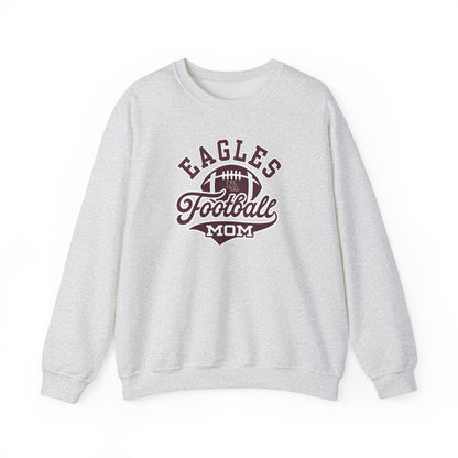 Adult Unisex Eagles Spirit Script Football Mom Graphic Sweatshirt