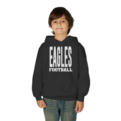 Youth New Albany Football Distressed Enlarged Graphic Hoodie