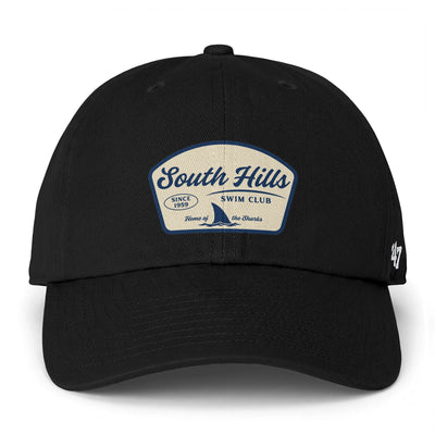 Adult Unisex South Hills Swim Club Home of the Sharks Graphic 47 Brand Clean Up Cap
