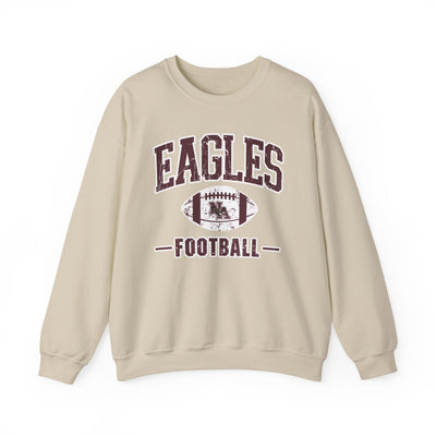 Adult Unisex Eagles Football Vintage Distressed Graphic Sweatshirt