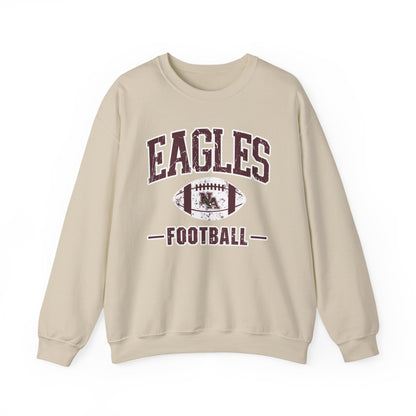 Adult Unisex Eagles Football Vintage Distressed Graphic Sweatshirt