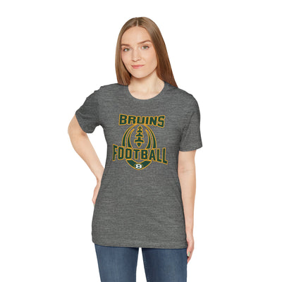 Adult Unisex Bruin Ultimate Football Graphic Short Sleeve Soft Tee