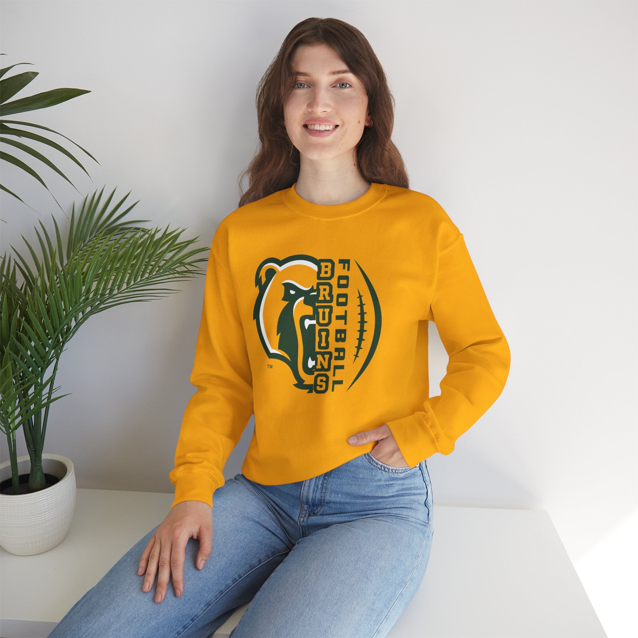Adult Unisex Epic Bruin Football Graphic Sweatshirt
