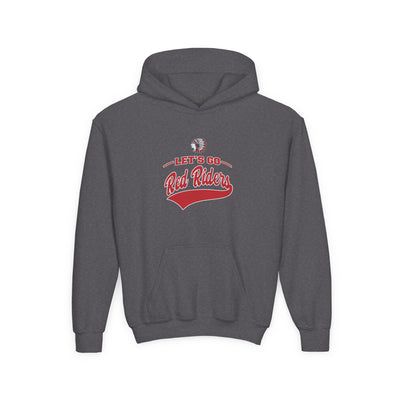 Youth Let's Go Red Riders Graphic Hoodie