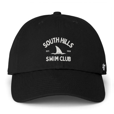 Adult Unisex South Hills Swim Club Home of the Sharks Graphic 47 Brand Clean Up Cap