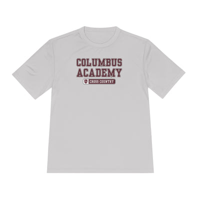 Adult Unisex Columbus Academy Cross Country Graphic Sport-Tek Competitor Performance Tee