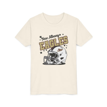 Youth New Albany Eagles Football Pride Graphic Short Sleeve Soft Tee