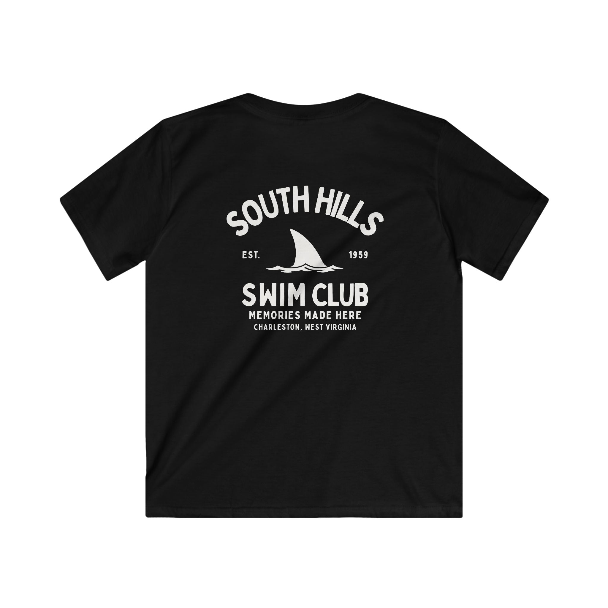 Youth South Hills Swim Club Heritage Graphic Short Sleeve Gildan Softstyle Tee