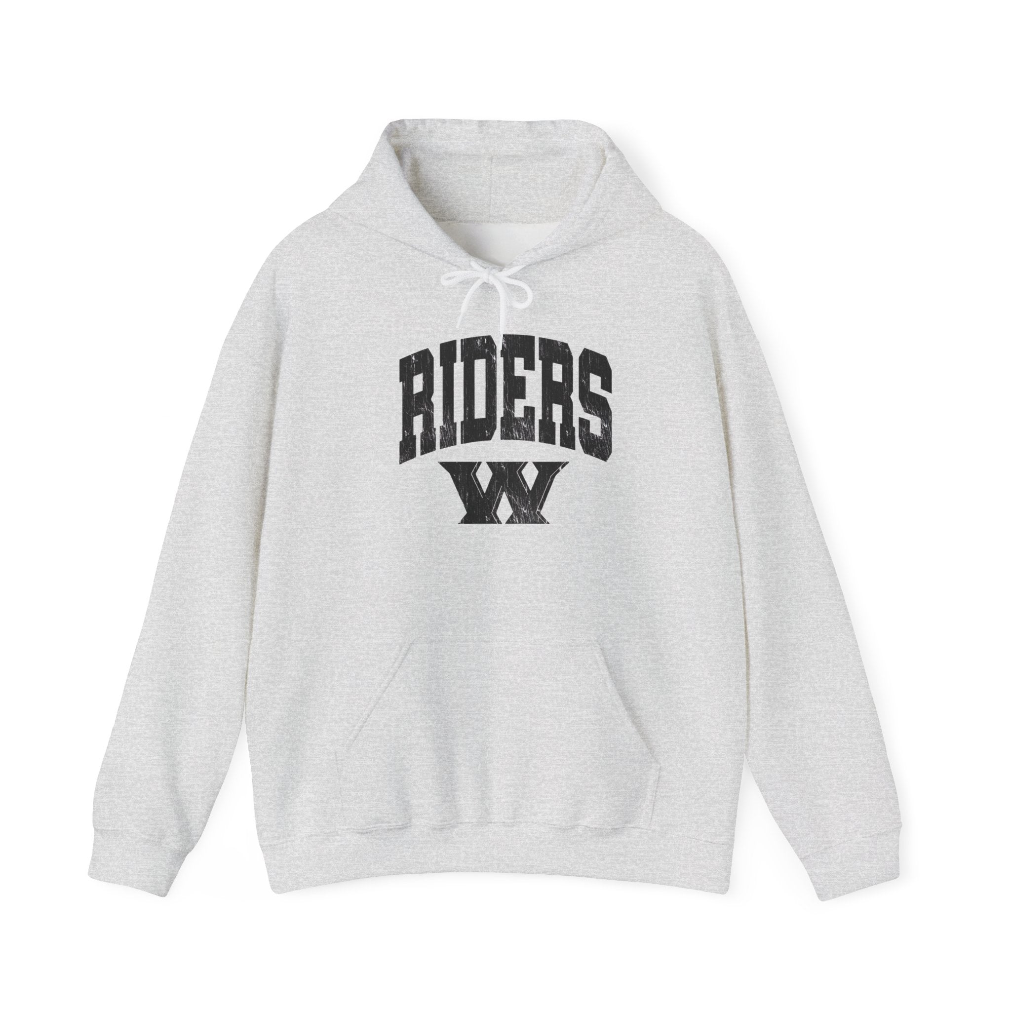 Adult Unisex Riders Arch Vintage Distressed W Graphic Hoodie
