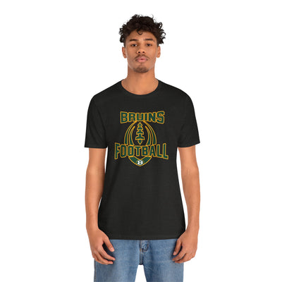 Adult Unisex Bruin Ultimate Football Graphic Short Sleeve Soft Tee
