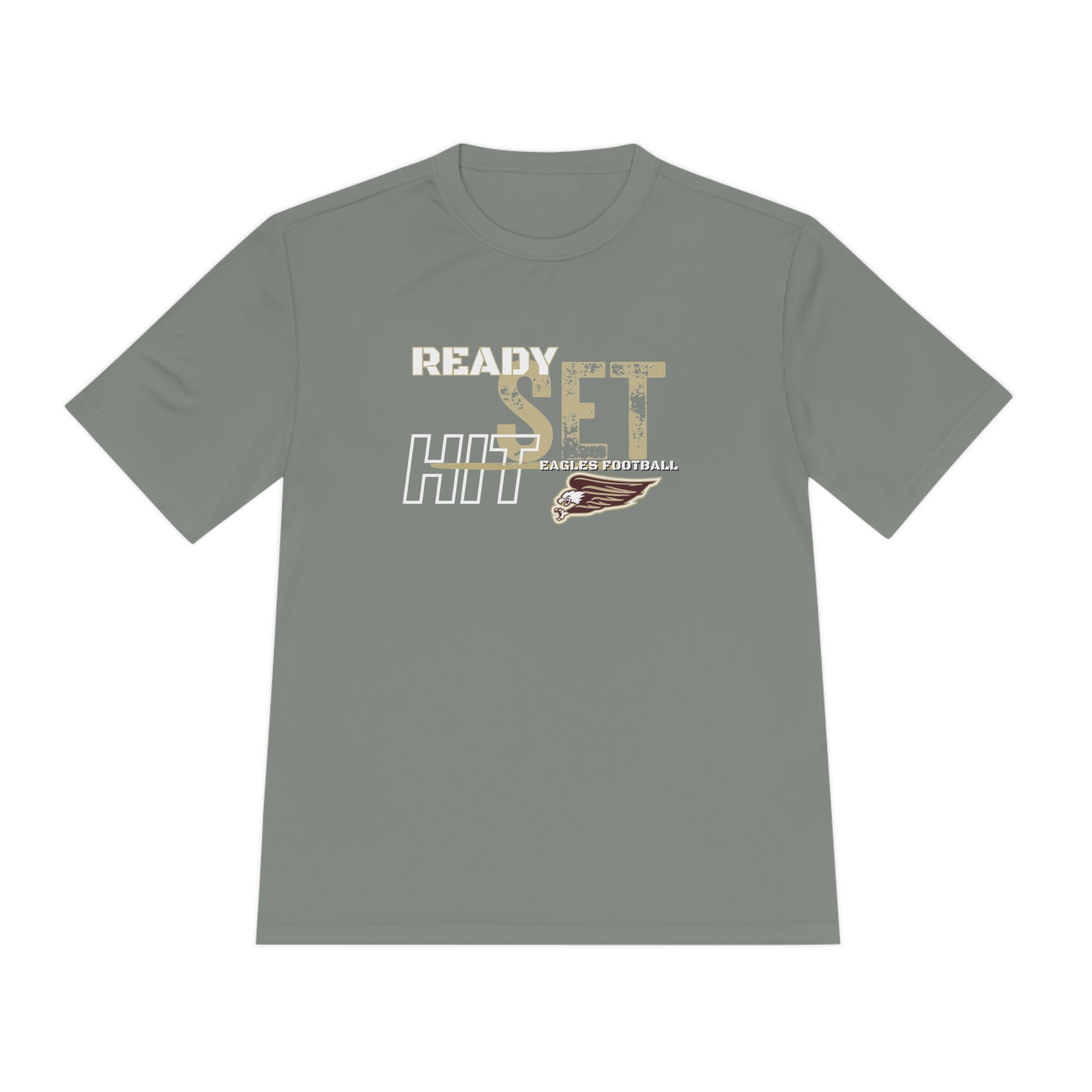 Adult Unisex Performance Ready Set Hit Short Sleeve Graphic Tee