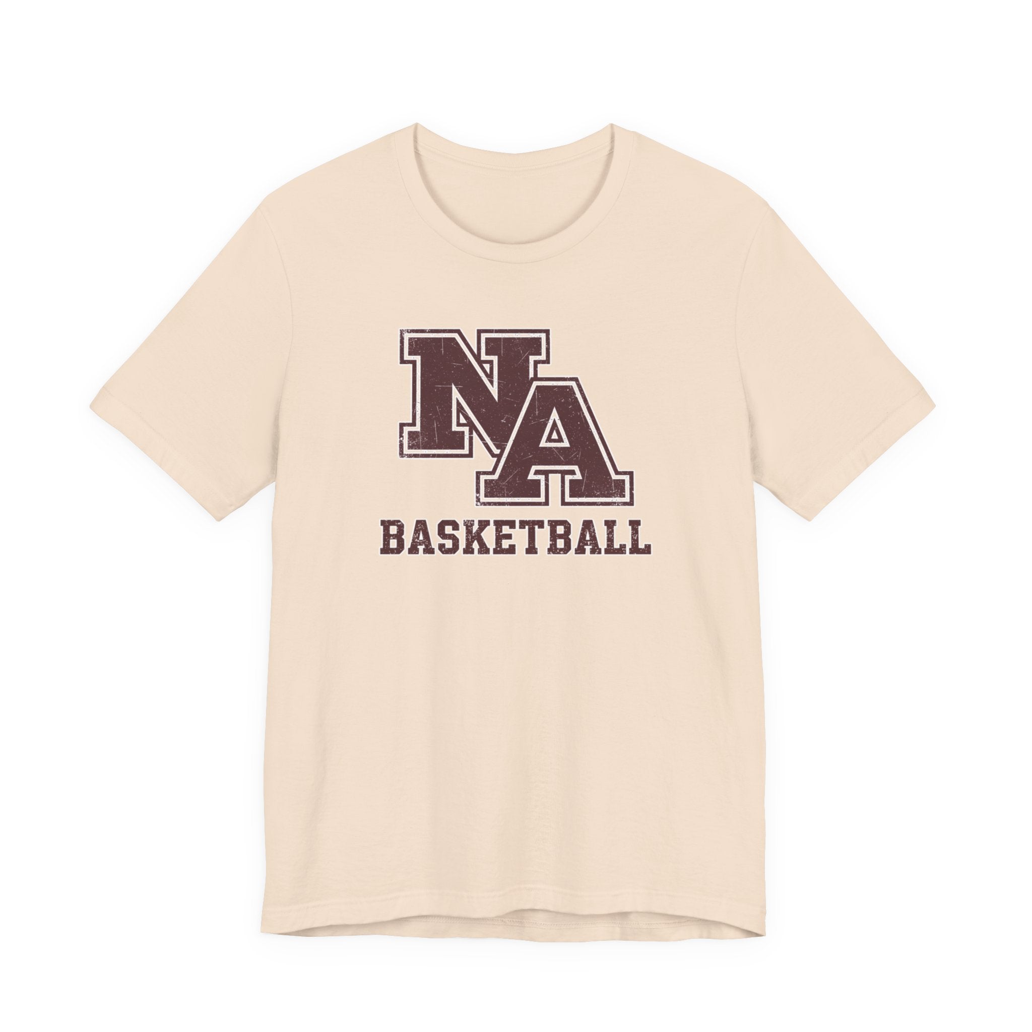 Adult Unisex New Albany Basketball Vintage Vibe Logo Graphic Short Sleeve Soft Tee