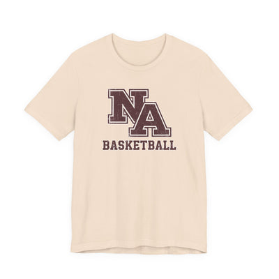 Adult Unisex New Albany Basketball Vintage Vibe Logo Graphic Short Sleeve Soft Tee