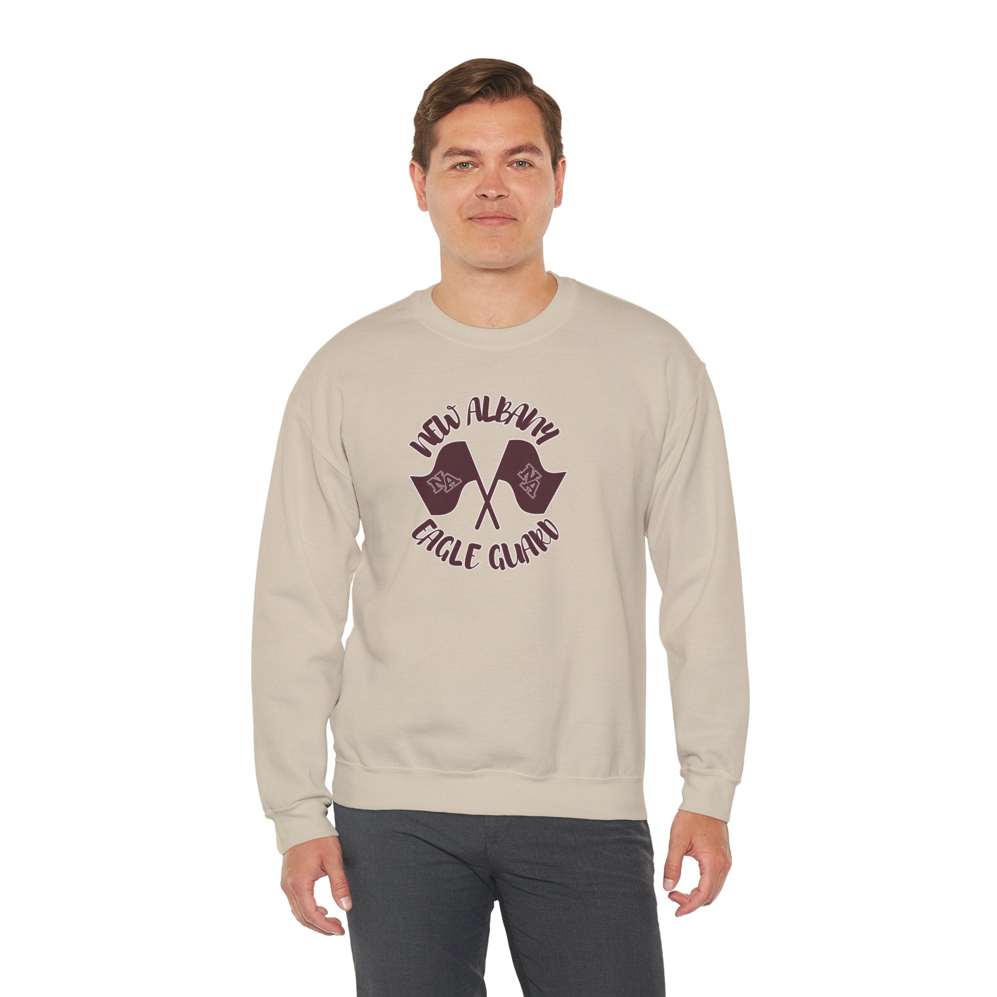 Adult Unisex NA New Albany Eagle Guard Graphic Sweatshirt