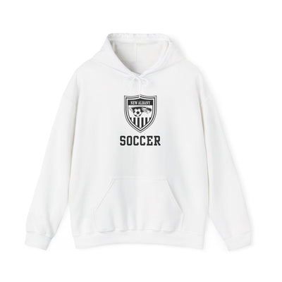 Adult Unisex New Albany Youth Soccer League Crest Graphic Hoodie