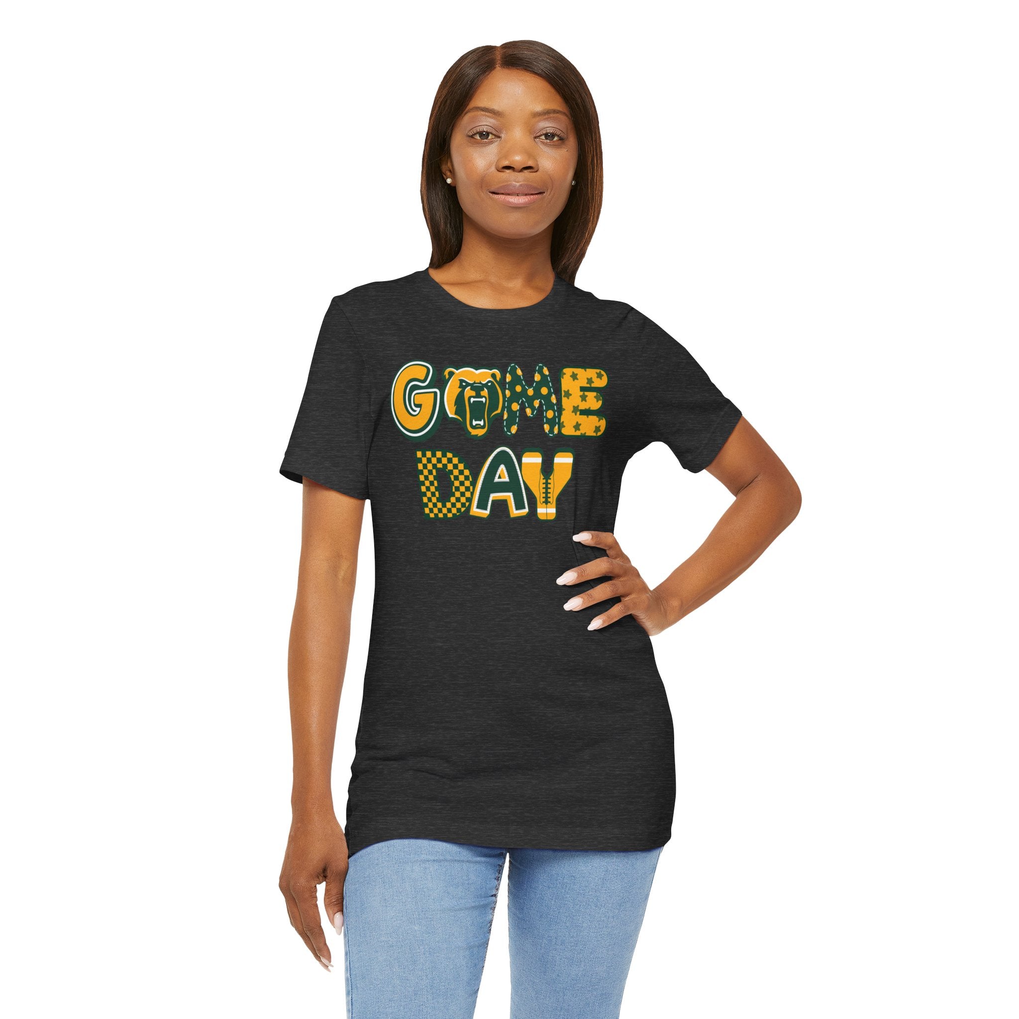 Adult Unisex Bruin Game Day Graphic Short Sleeve Soft Tee