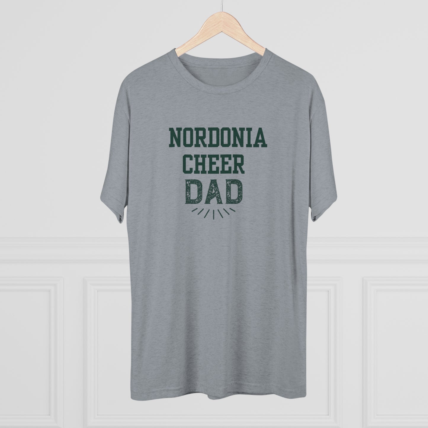 Men's Super Soft Cheer Dad Short Sleeve Graphic Tee - Nordonia Knights