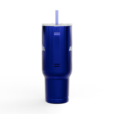 Ahkia Logo Engraved 40oz Insulated Tumbler with Lid