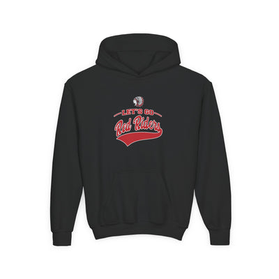 Youth Let's Go Red Riders Graphic Hoodie