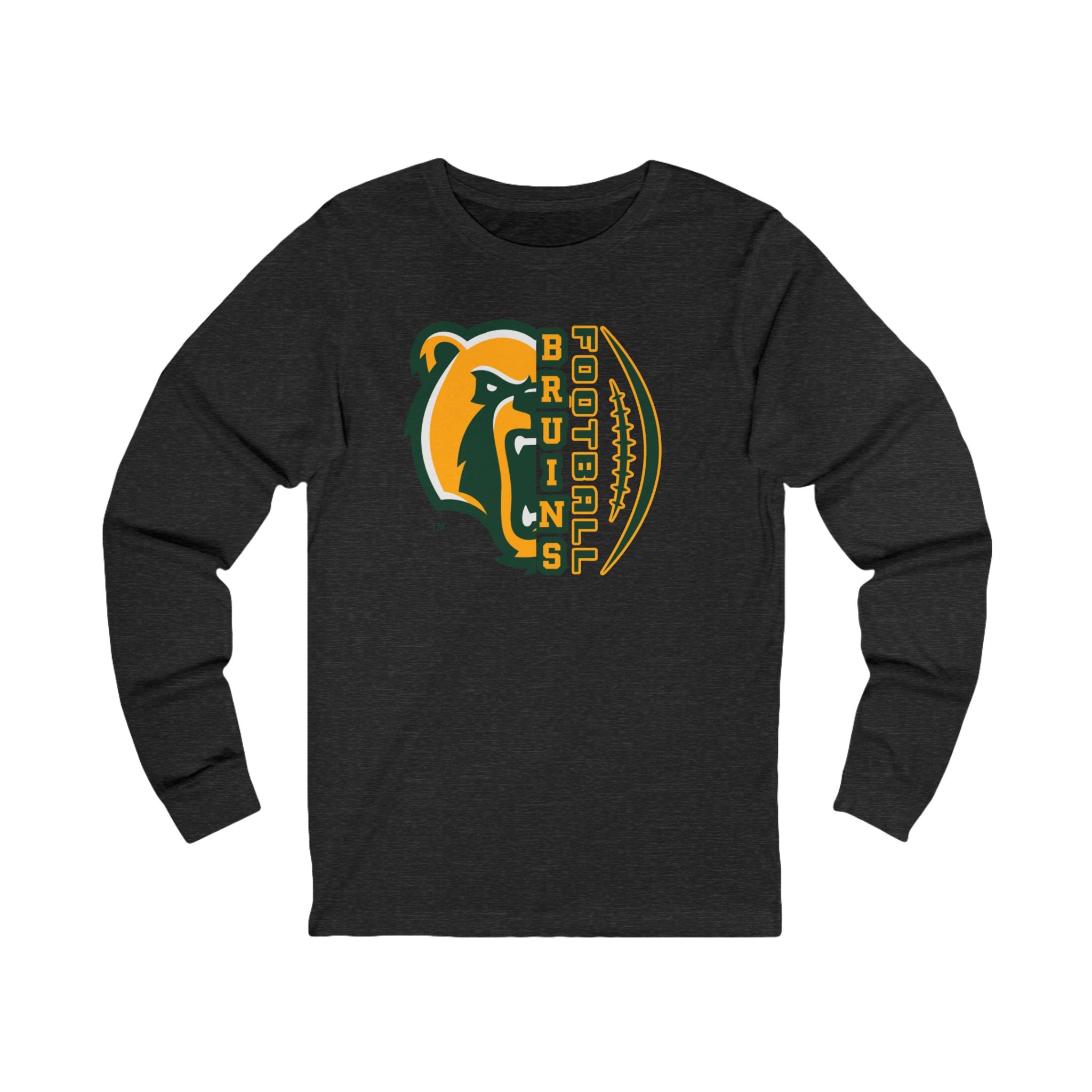 Adult Unisex Epic Bruin Football Graphic Long Sleeve Soft Tee
