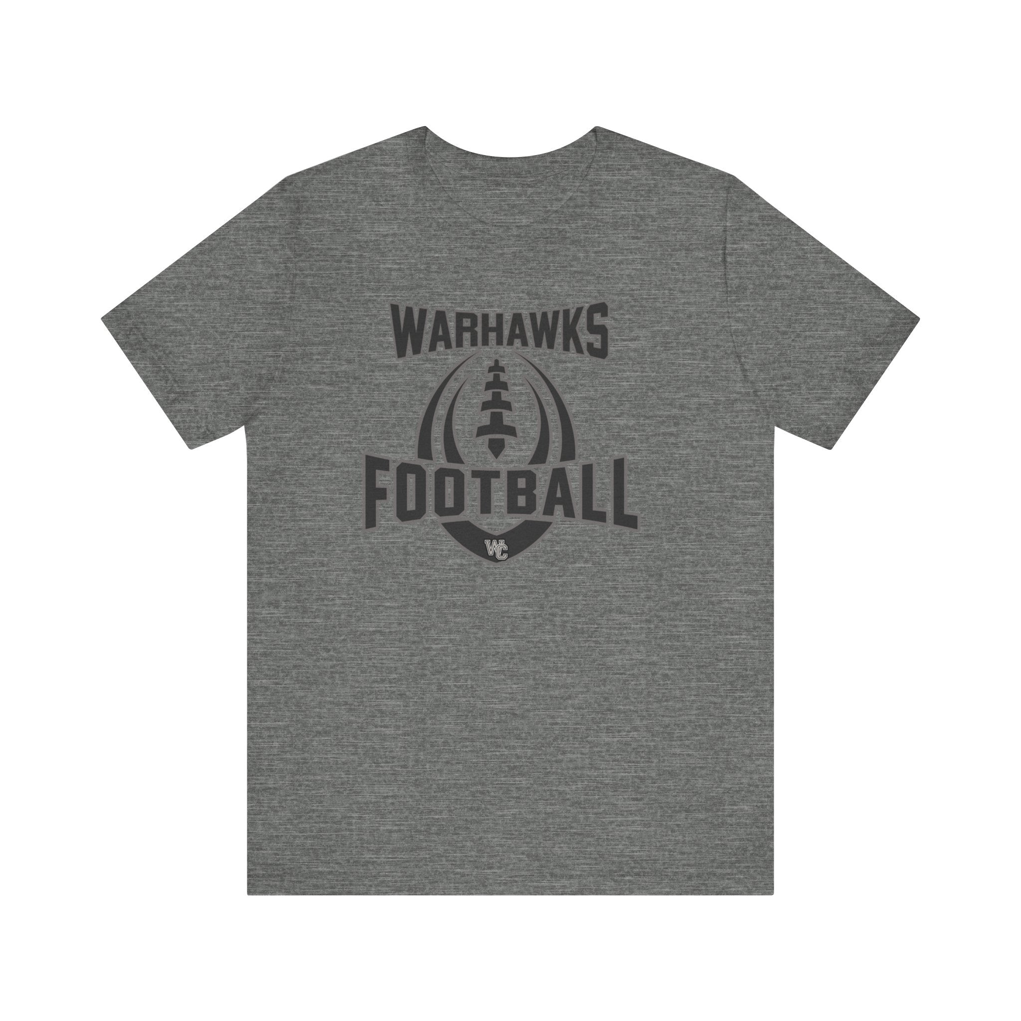 Adult Unisex Vintage Warhawks Ultimate Football Graphic Short Sleeve Soft Tee