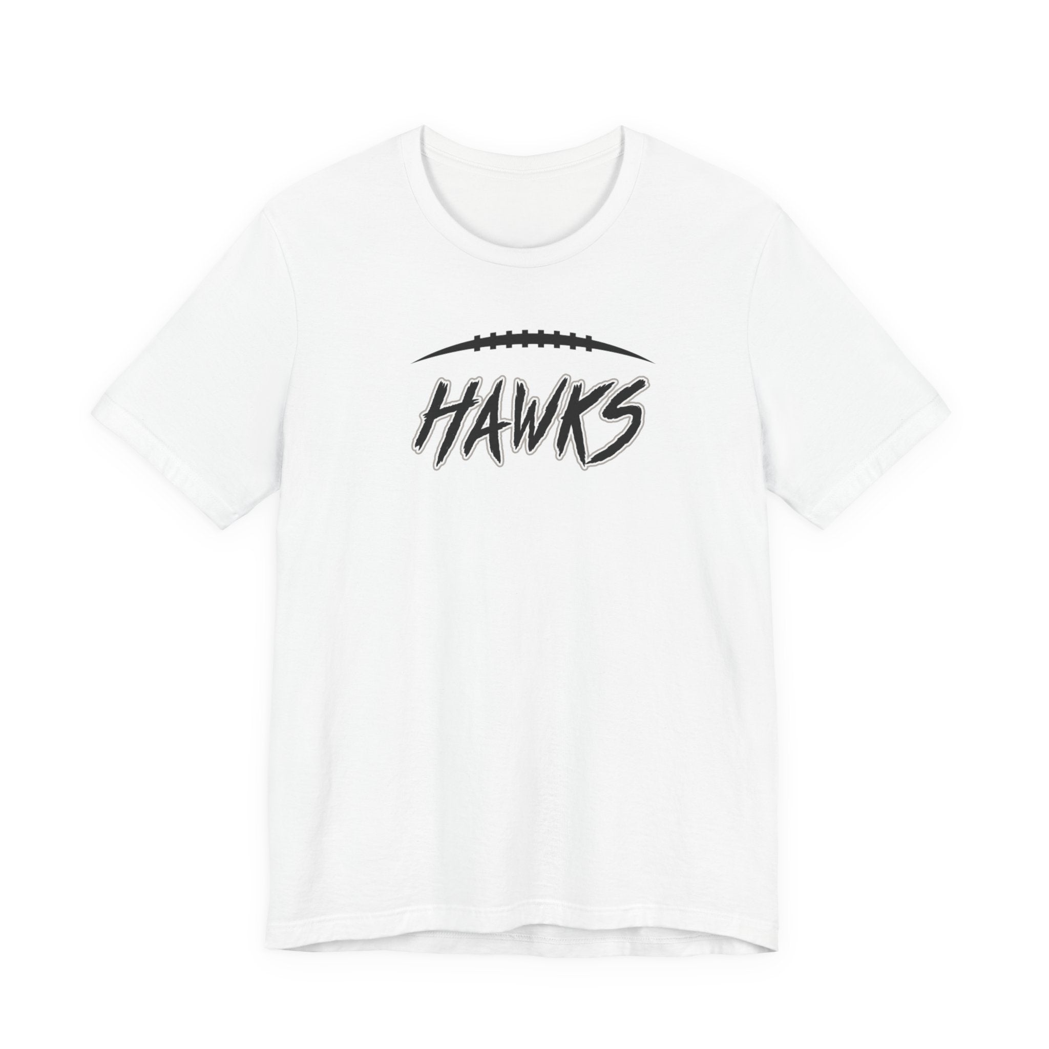 Adult Unisex Westerville Central Fighting Football Hawks Graphic Short Sleeve Soft Tee