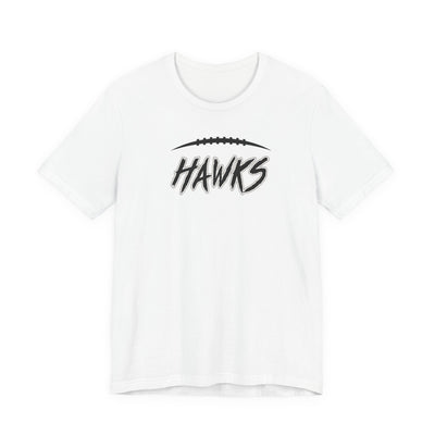 Adult Unisex Westerville Central Fighting Football Hawks Graphic Short Sleeve Soft Tee