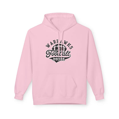 Adult Unisex Warhawks Spirit Script Football Mom Graphic Soft Style Hoodie